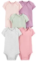 Body Carter's 1N657610 - Feminino (5 Unidades)