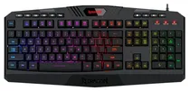 Teclado Redragon K503A-RGB Harpe Gaming com Cabo - Preto (Espanhol)