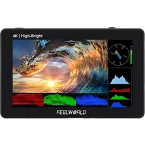 Monitor Feelworld F6 Plus X 5.5" Touch - Preto