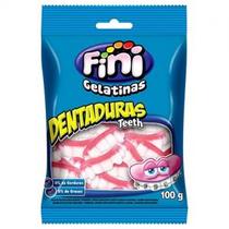 Bala de Gelatina Fini Dentadura 80G