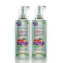 Set Capilar Keratine Queen Granada Roja Shampoo + Acondicionador 800ML