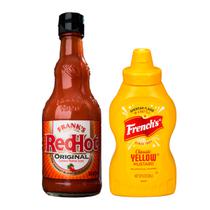 Kit Molho de Pimenta Franks Redhot Original 354ML + Mostarda Frenchs Classica 226G