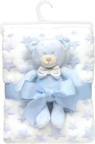 Mantinha Ursinho Soninho Buba - 18065 (Azul)