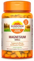 Sundown Naturals Magnésio 500MG 180 Tabletas