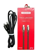Tomate TC-301CL Cable de Carga Turbo 27W  Tomate TC-3...