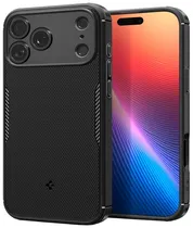 Case Spigen para iPhone 17 Pro Max 6.9" Core Armor ACS09596 Matte Black (Magfit)
