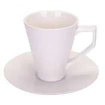 Xicara para Café 180ML de Porcelana com Prato