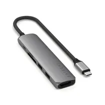 Hub USB Satechi ST-P6SM 6EN1 USB-C Space Grey