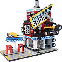 Blocos de Construcao Architecture The Car Service Center Wange - 6314 (2120 Pecas)