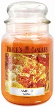Vela Aromática Price's Candles Amber - 630G