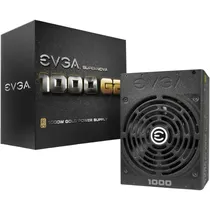 Fonte de Alimentação EVGA Supernova 1000 G2 80 Plus Gold Full Modular 1000 W - Preto (120-G2-1000-XR) (Cpo Caixa Marrom)