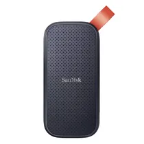 SSD Externo Sansdisk Portable SSD SDSSDE30-1T00-G26 - 1TB - 800MB/s - 2.5" - Preto