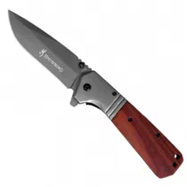 Tatico Canivete Browning NF6835 de 21.5CM - Marrom/Cinza