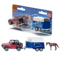 Jeep With Horse Trailer