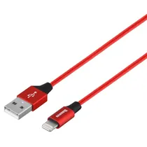 Cabo USB A Lightning Baseus CALYW-09 1.8M - Red