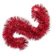 Festão de Natal Grossa 2 Metros Vermelha