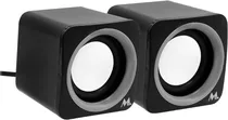 Speaker Mtek SP-U04 USB/3.5MM Estéreo - Preto