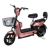 Motocicleta Elétrica Gicin Bike 8 Max Speed Pro - 500W - 25KM/H - Laranja