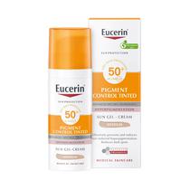 Protector Solar Facial Eucerin Pigment Control Tinted Meium SPF50+ 50ML