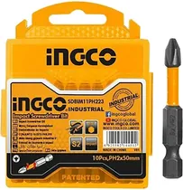 Chaves Philips de Impacto 50MM Ingco SDBIM11PH223 (10 Peças )
