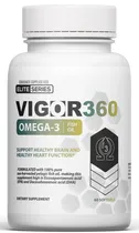 Vigor 360 Vitamina OMEGA-3 Fish Oil Plastico Blanco