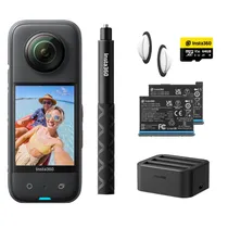 Câmera de Ação INSTA360 X3 5.7K Think Bold Creator Kit - Black
