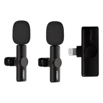 Microfone Lapela Satellite A-MK232 Sem Fio para Ios - 2 Unidades