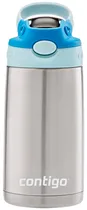 Garrafa Térmica Contigo Aubrey Kids 384 ML - Cotton Candy Gummy