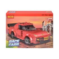 Juguete de Construcción Cogo Race Cars Pull Back 3439 176 Piezas