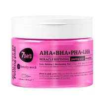 Pads 7DAYS Miracle Refining Peeling Aha+Bha+Pha+Lha 50 Piezas  Pads 7DAYS ...