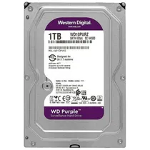 HD SATA3 1TB WD WD10PURZ Purple 5400 Garantia BR
