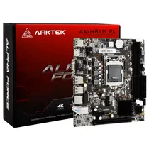 Placa Mãe Arktek AK-H61M El DDR3 Socket LGA 1155 Chipset H61 Micro ATX