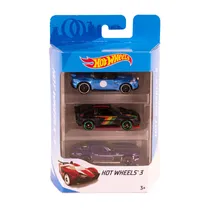 Autos Hot Wheels Pack de 3 Diseños Varios - Ref.K5904
