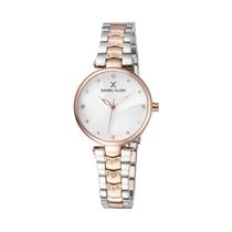 Relogio Analogico Feminino Daniel Klein Premium DK11962-3 - Prata/Rosa Ouro