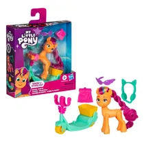 Hasbro Figuras MLP Mi Pony En Patineta Plastico 3+ Años Multicolor