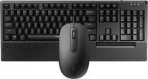 Teclado e Mouse com Fio Rapoo NX2000 Black (Inglês)