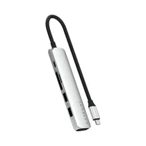 Adaptador Multipuerto Satechi USB C 6 En 1 Silver