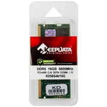 Memória Ram para Notebook 16GB Keepdata KD56S46/16G DDR5 de 5600MHZ