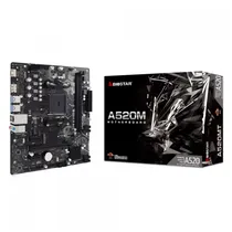 Placa Mãe Biostar A520MT DDR4 Socket AMD AM4 Chipset AMD A520 Micro ATX