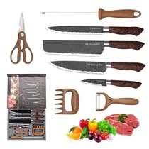 Kit Facas Kitchen Knife - 8 PCS