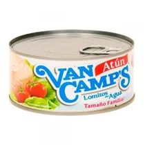 Atum Van Camps Em Água Lata 354G