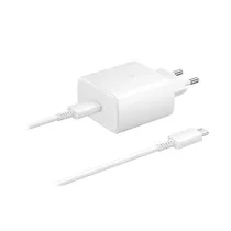 Carregador Samsung EP-TA845 45W com Cabo USB-C - Preto Ou Branco