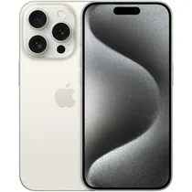 Apple iPhone 15 Pro Swap Esim 128GB 6.1" White Titanium - Grado A (2 Meses Garantía - Bat. 80/100% - Americano)