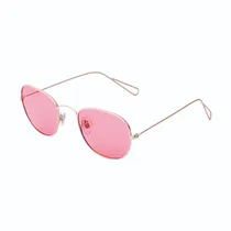 Óculos de Sol Feminino Daniel Klein DK4216-C4 - Rosa/Dourado