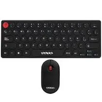 Satellite Teclados + Mouse AK-6061G Wireless 2.4GHZ Portugues Rojo
