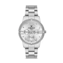 Relógio Analógico Feminino Daniel Klein Exclusive DK.1.12566-1 - Prata