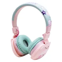 Fone de Ouvido Sem Fio Luo LU-994 Headphone Infantil com Bluetooth V5.3 - Rosa