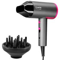 Secador de Cabelo Quanta QTSCP20 2000W / Bivolt - Cinza / Rosa