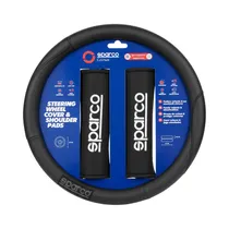 Forro de Volante Sparco SPC1116KBK Negro