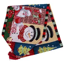 Trilho de Mesa NATAL170 X 34 CM Estampado Natalino
